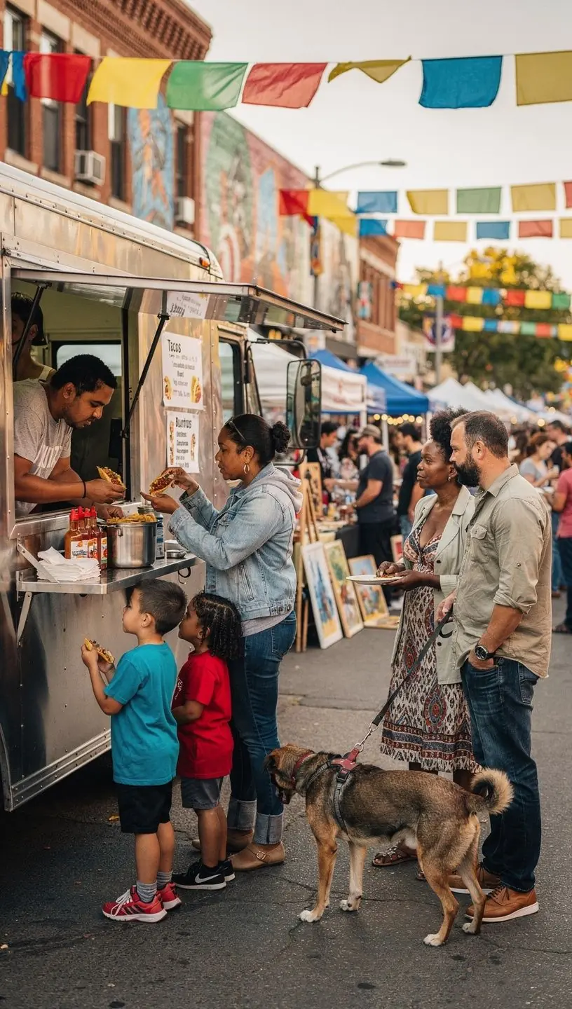 Neighborhood association members engaging in community activities.